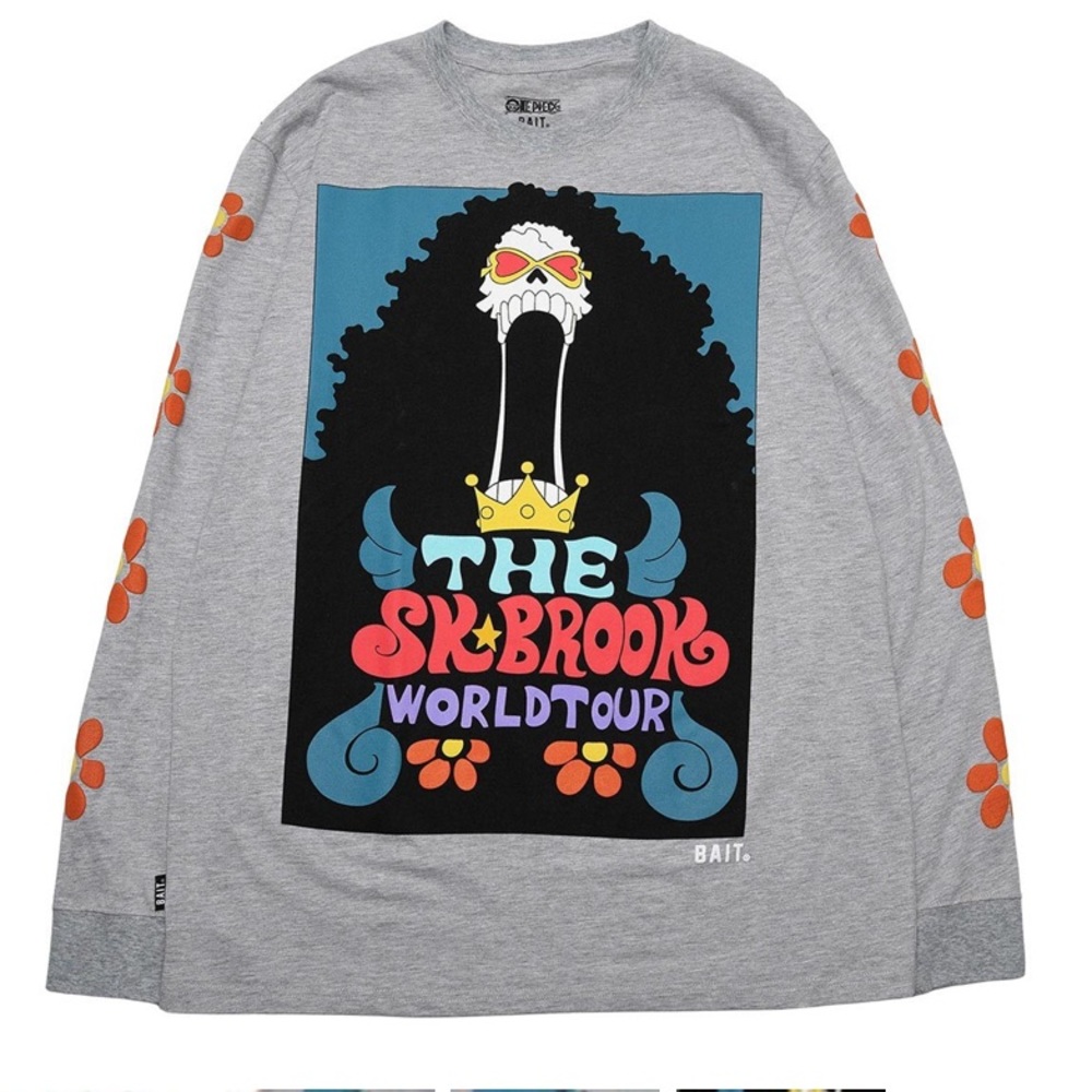 ISO NOT SELLING bait x one piece Brook long and short sleeves!